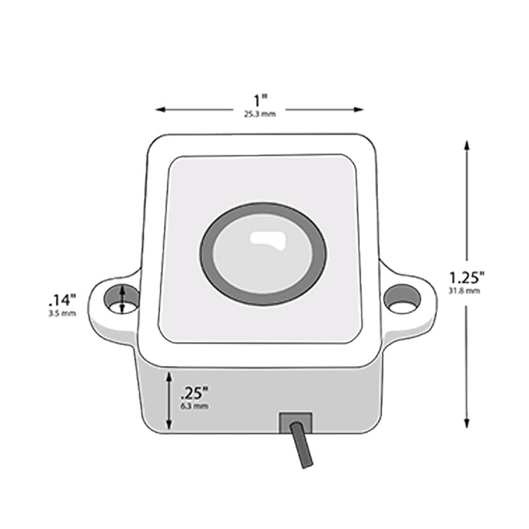 Dauer 490073-3000K • BETSY Under-Rail Light, 3000K
