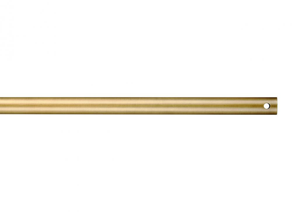 Generation Lighting DR36HAB 36" Downrod in Hand Rubbed Antique Brass