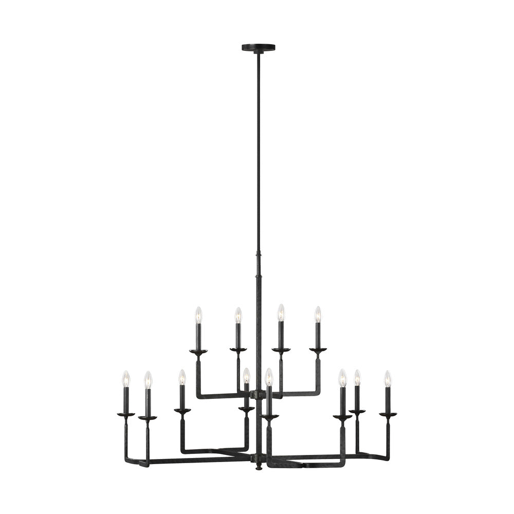 Generation Lighting F3290/12AI Large Chandelier