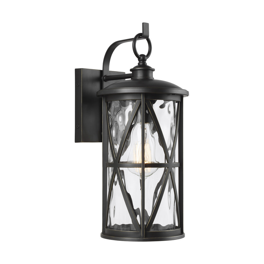 Generation Lighting OL15201ANBZ Small Lantern