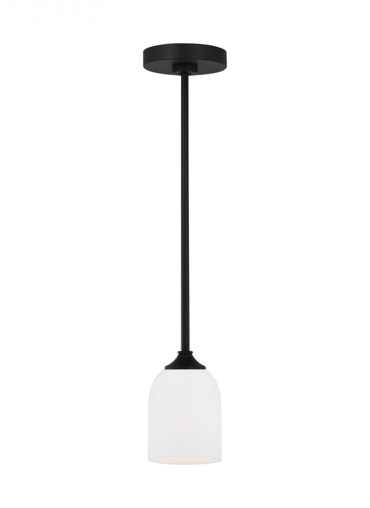 Generation Lighting GLP1021MBK Emile Mini Pendant