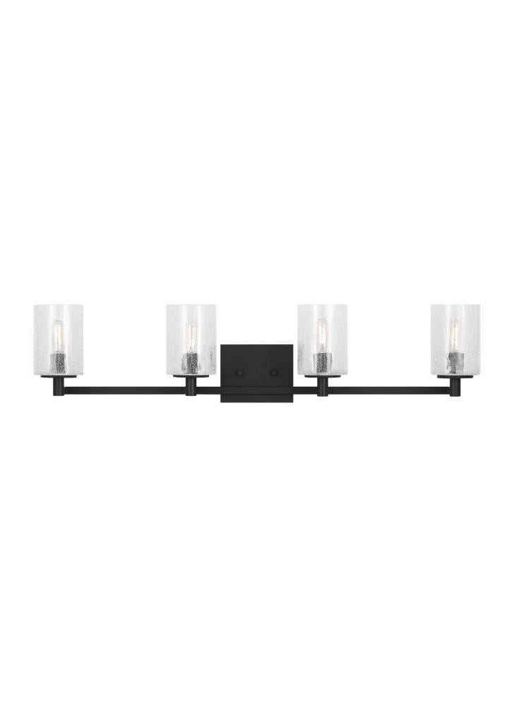 Generation Lighting GLV1034MBK Four Light Wall/Bath