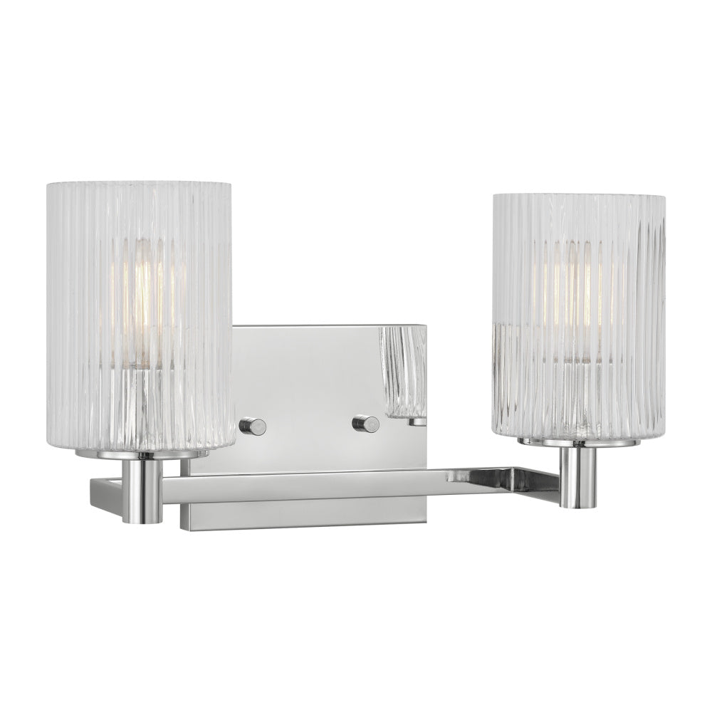 Generation Lighting GLV1042EN/CH Two Light Wall/Bath