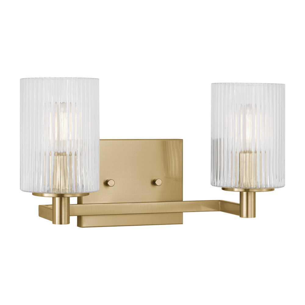 Generation Lighting GLV1042EN/SB Two Light Wall/Bath