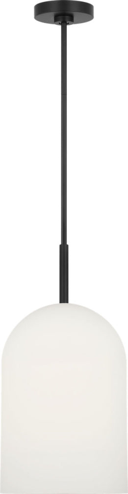 Generation Lighting GLP1941MBK Neblina One Light Pendant