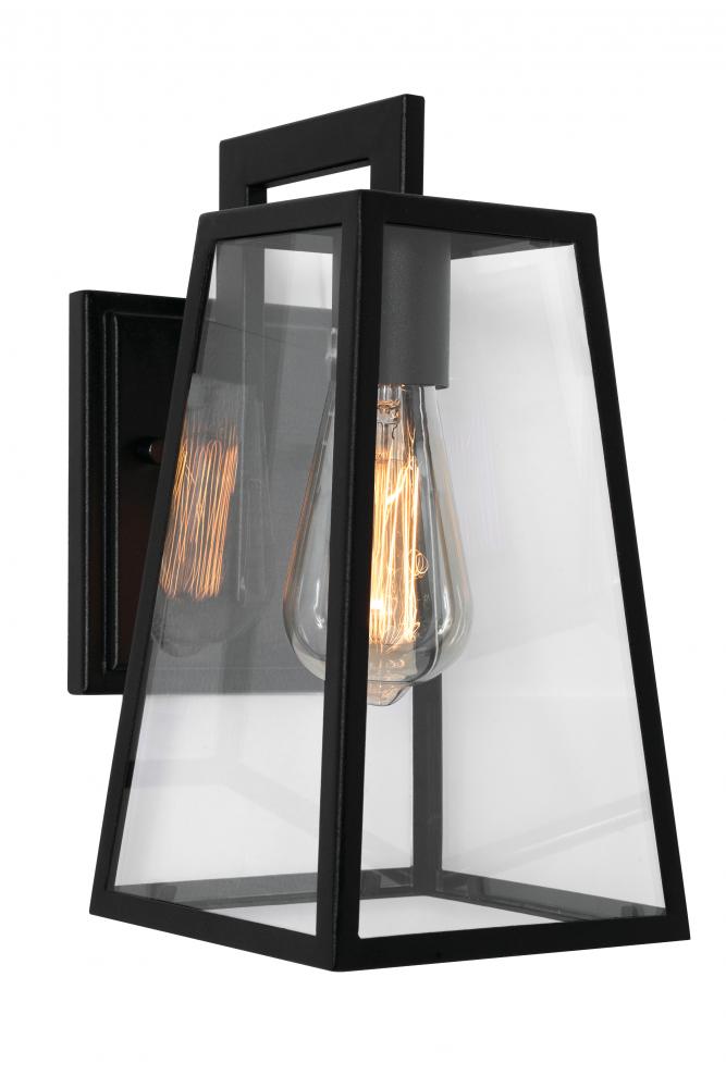AFX JOPW0712MBBK Joplin 12'' Outdoor Med Base Sconce,120V,BK