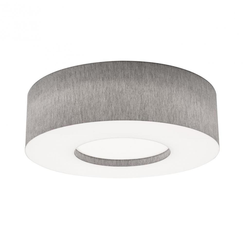 AFX MCF2432L5AJUD-GY Montclair 24'' LED Flush,120-277V,5 CCT,GY