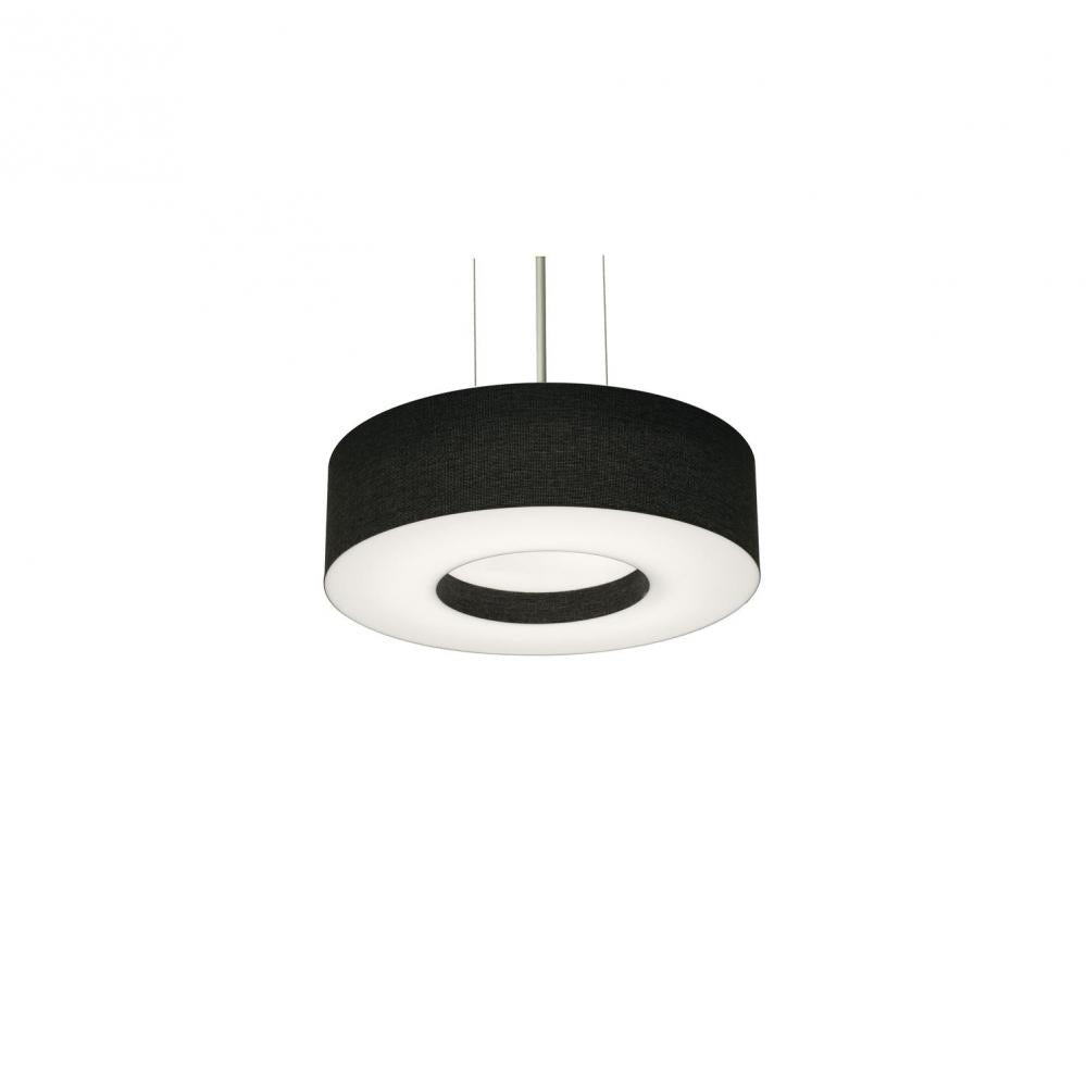 AFX MCP1214MBSN-BK Montclair 12'' Med Base Pendant - SN w/ BK