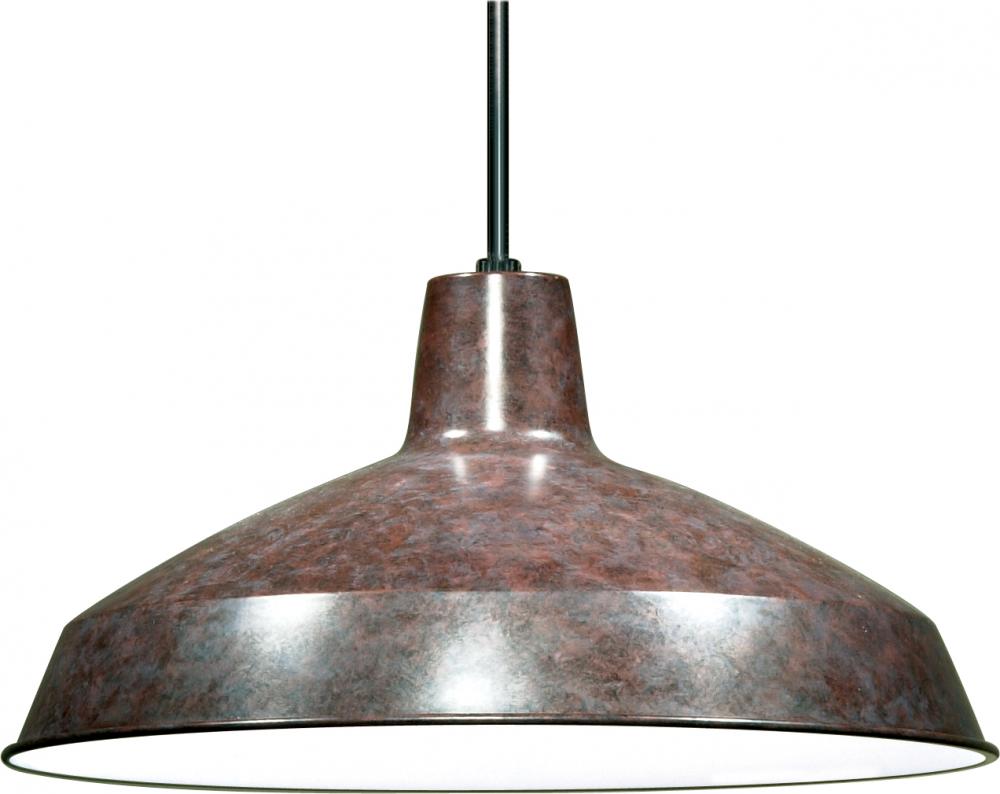 Nuvo SF76-662 1 Light - 16" Pendant with Warehouse Shade - Old Bronze