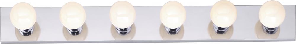 Nuvo SF77-194 6 Light - 36" Vanity Strip - Polished Chrome Finish