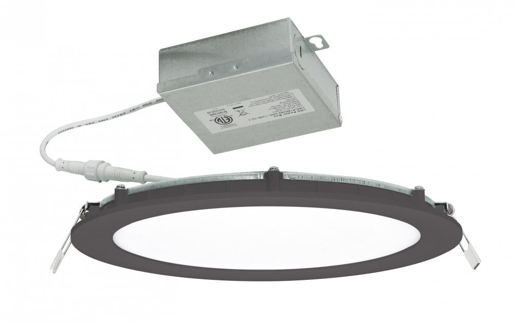 AFX TUCF08LAJD1BK Tuck 8'' LED Flushmount 5CCT 120V Black