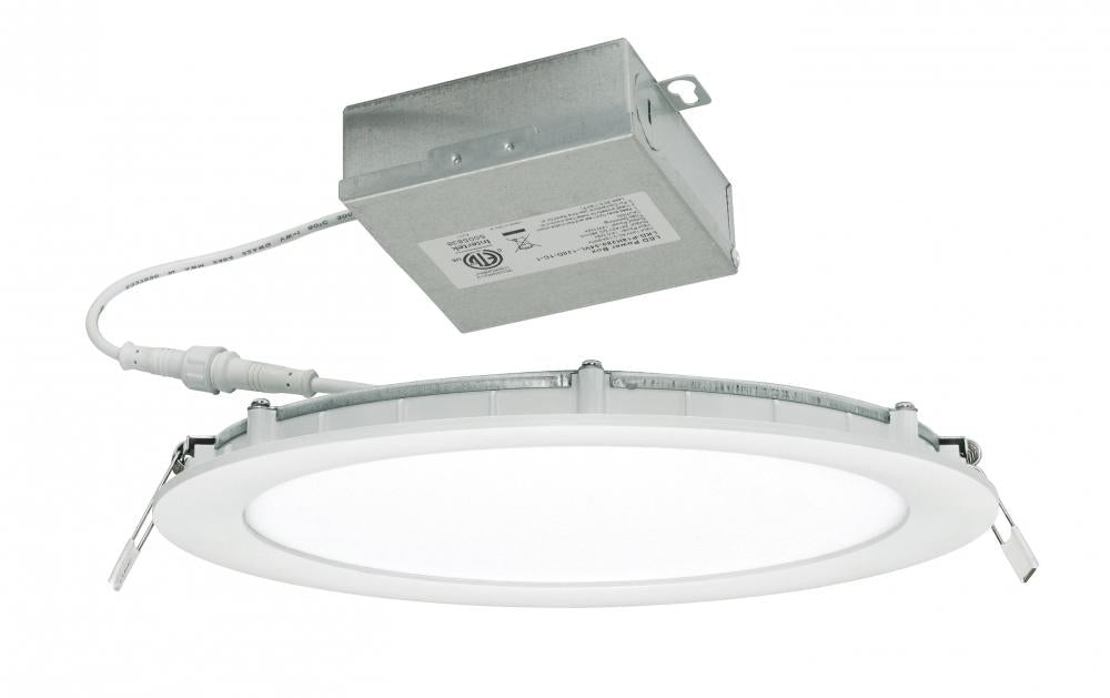 AFX TUCF08LAJD1WH Tuck 8'' LED Flushmount 5CCT 120V White