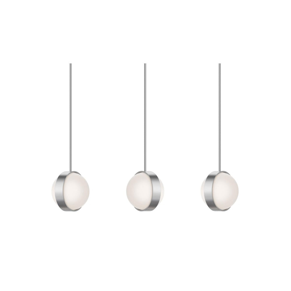AFX VRNP09LAJUDSNLNR3 Verona 3 Light Linear Pendant,120V,45W,5 CCT,SN