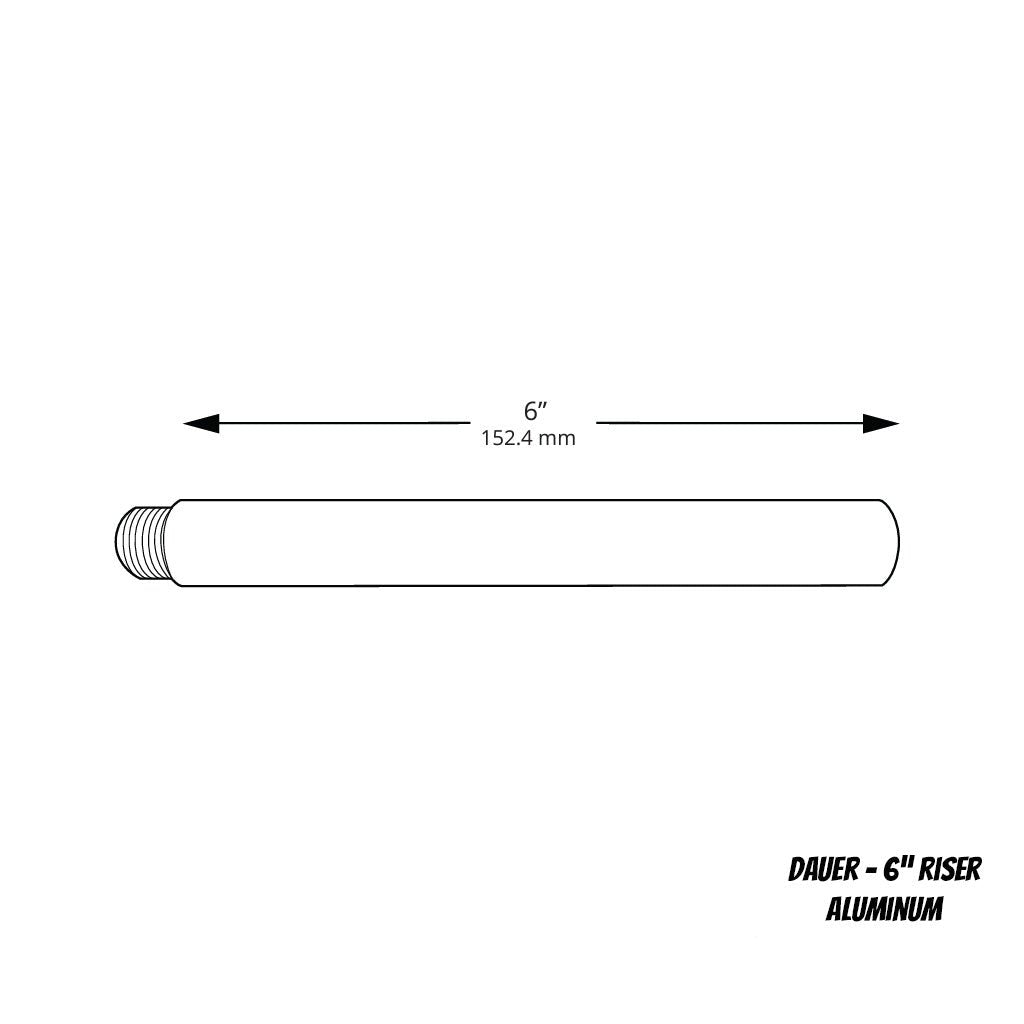 Dauer 490181 • 6" Aluminum Riser