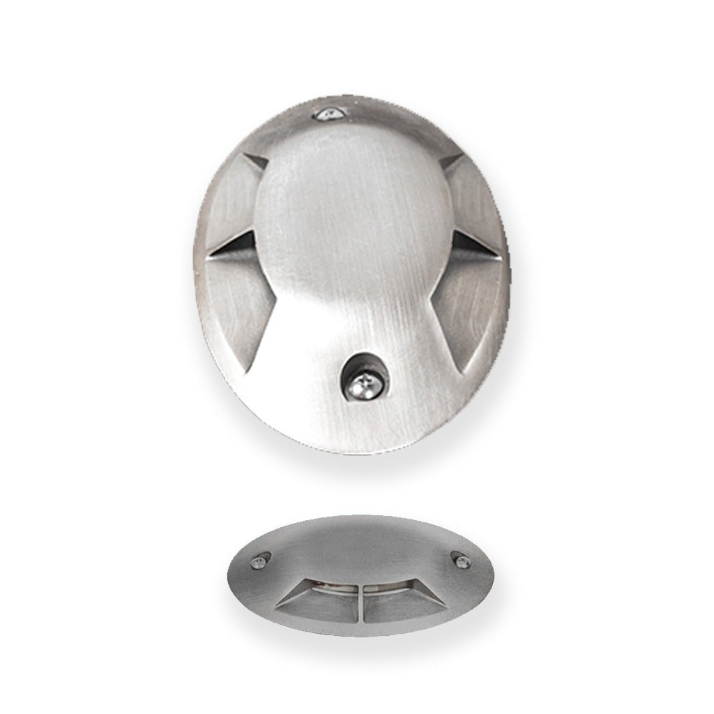 Dauer 489935-S-3K • MARINER Double-Aperture 12V Dock Light 3000K, Silver