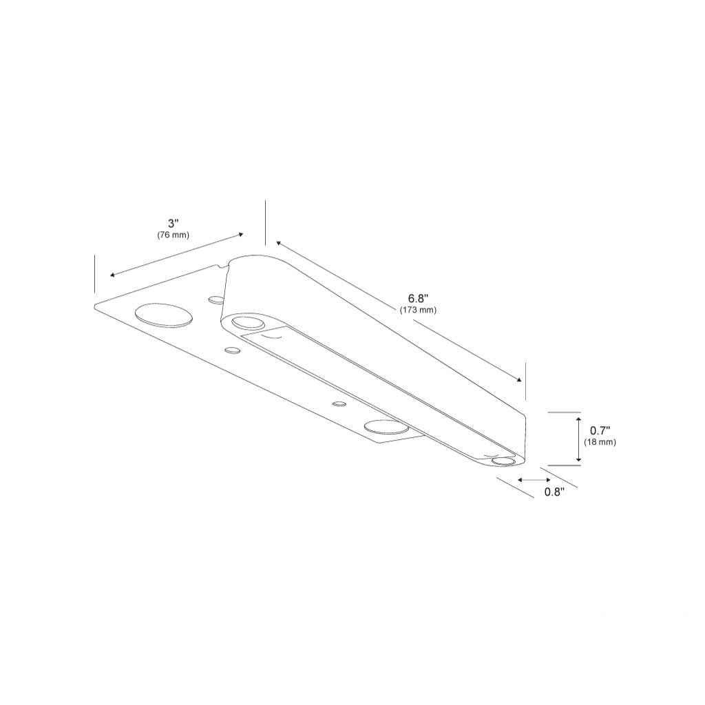 Dauer 490082-2W-2700K • TIMBERLINE 2W Integrated Hardscape 2700K