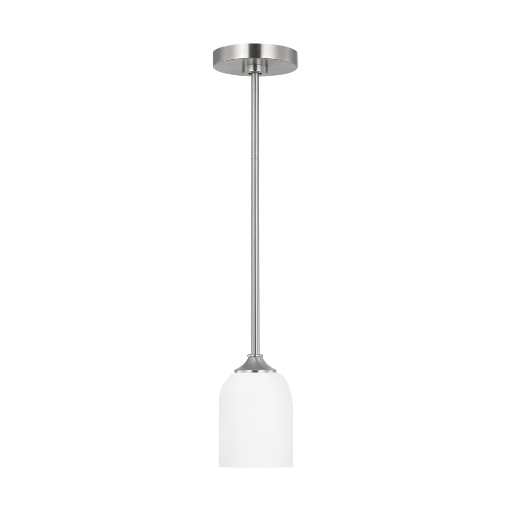 Generation Lighting GLP1021EN3/BS Emile Mini Pendant