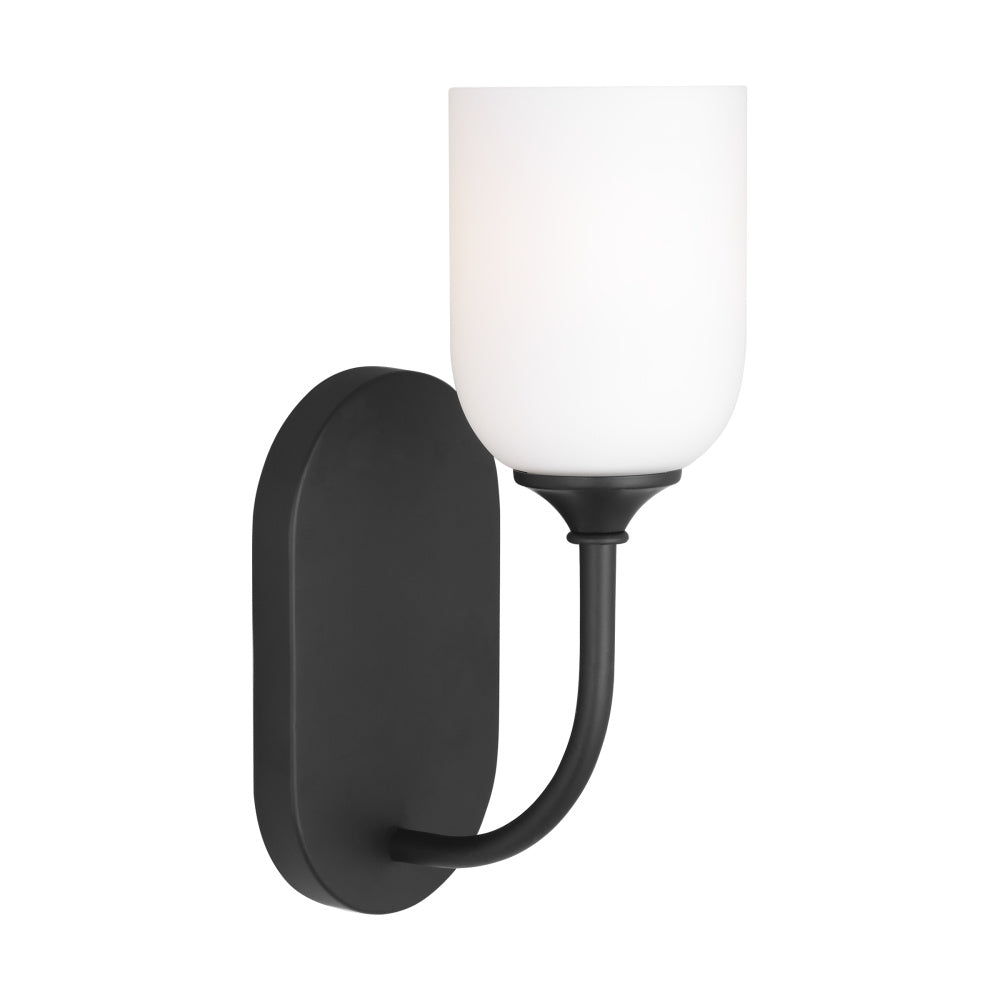 Generation Lighting GLV1021EN3/MBK Emile Small Vanity