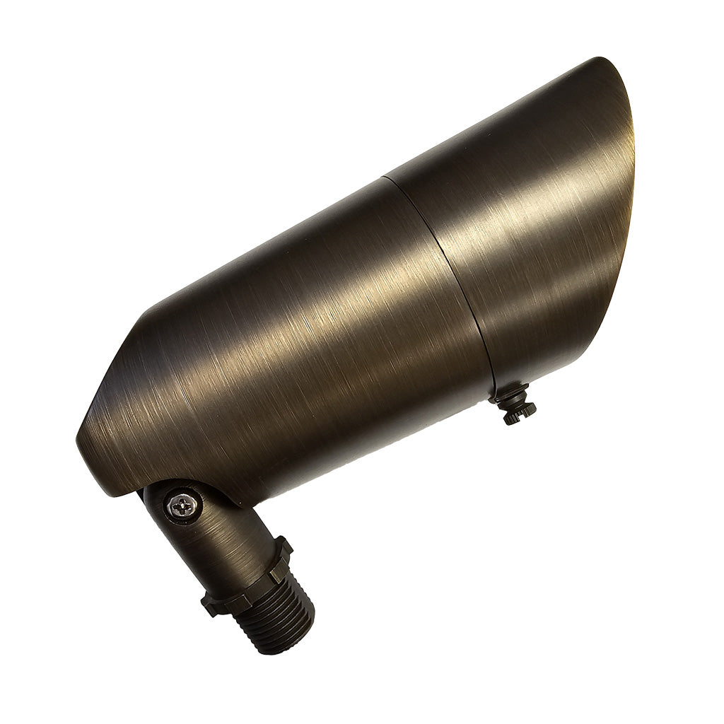 702 Lighting Large MSDPRO / CCT Adjustable Brass Accent • 23W, 2700/3000K • 65° Beam