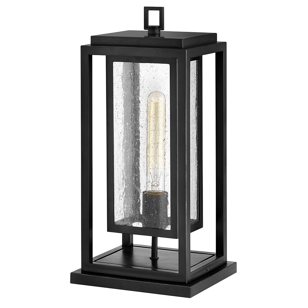 Hinkley 1007BK-LV Medium Pier Mount Lantern