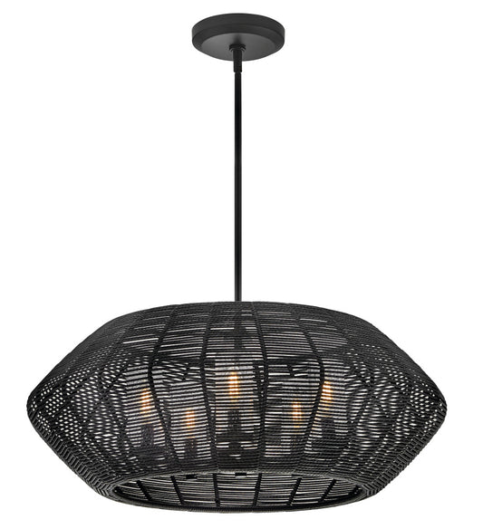 Hinkley 10385BK Medium Chandelier