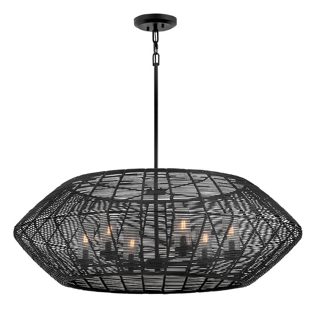 Hinkley 10386BK Large Chandelier