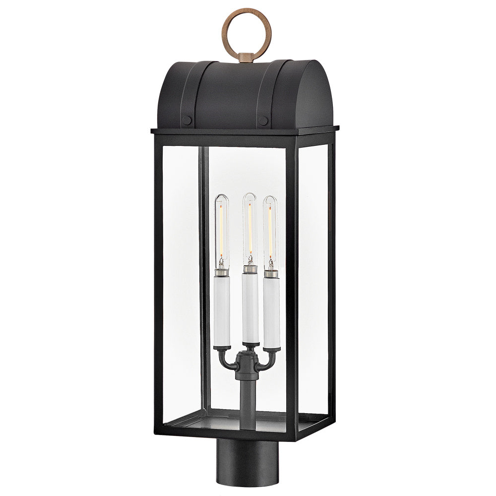 Hinkley 10661BK-BU Large Post Lantern