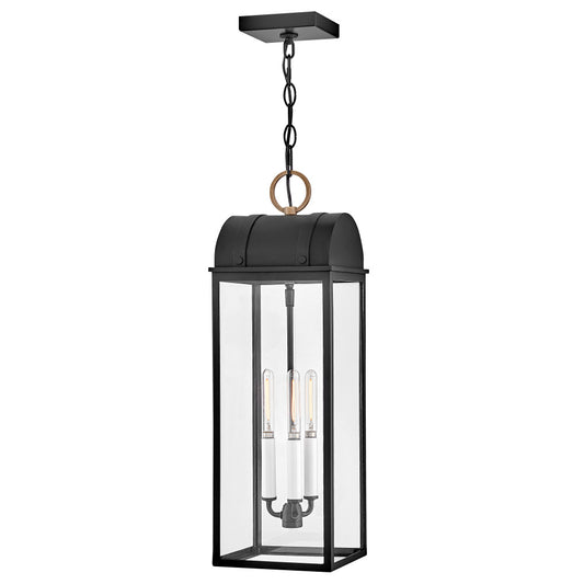 Hinkley 10662BK-BU Large Hanging Lantern