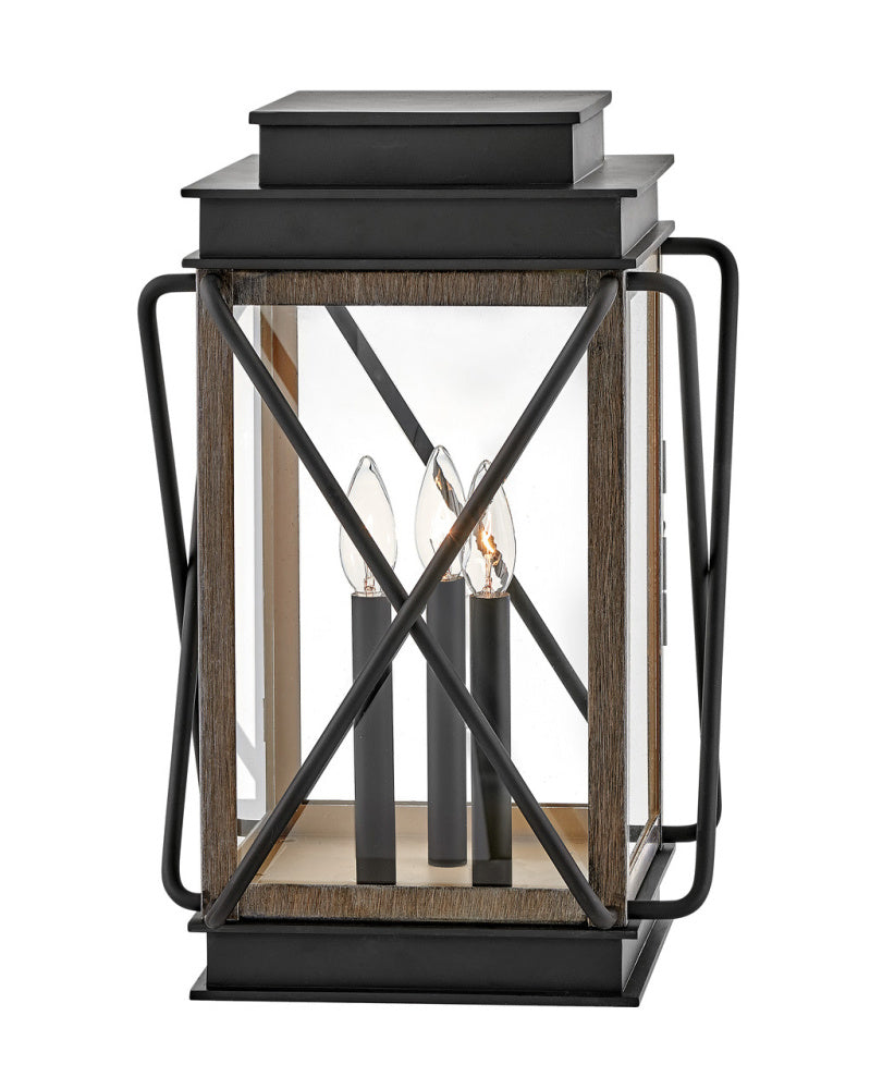 Hinkley 11197BK Medium Pier Mount Lantern