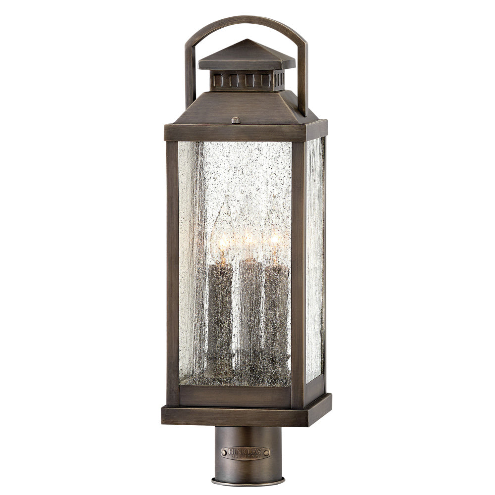 Hinkley 1181BLB Large Post Mount Lantern