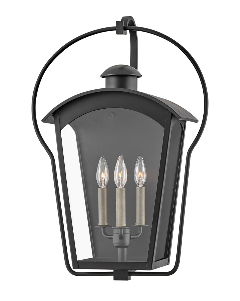 Hinkley 13303BK Large Wall Mount Lantern