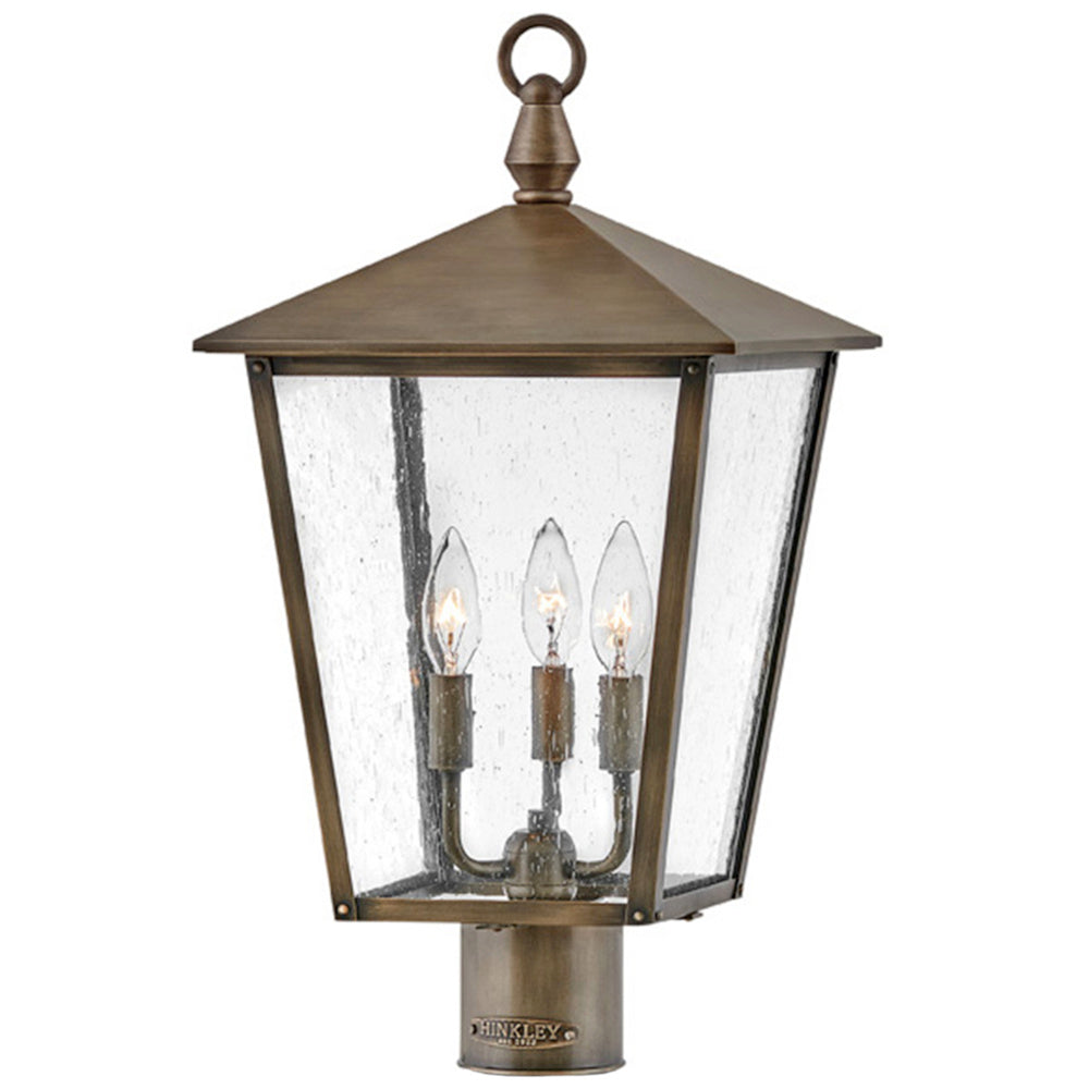 Hinkley 14061BU Large Post Mount Lantern