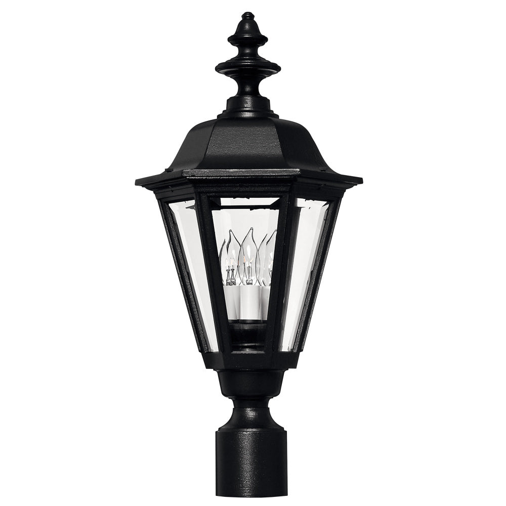 Hinkley 1441BK Large Post Mount Lantern