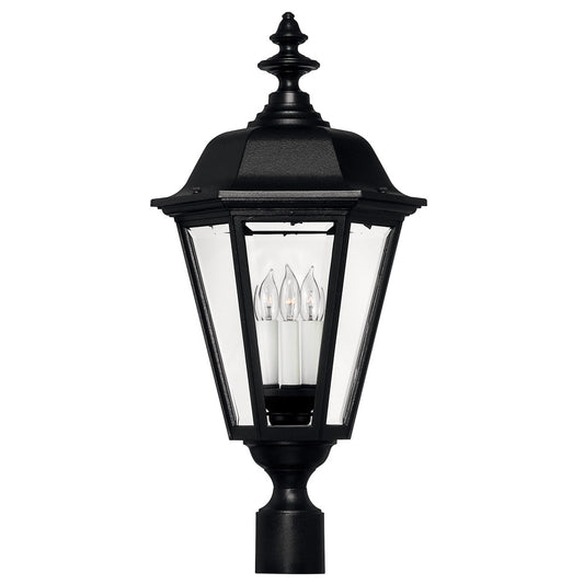 Hinkley 1471BK Large Post Mount Lantern