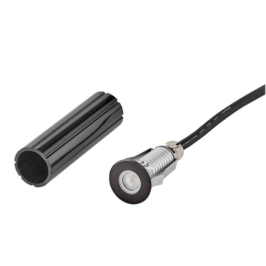 Hinkley 15074SSB Small Stainless Steel LED Round Button Light