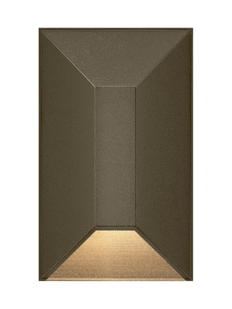 Hinkley 15223BZ 12V Small Rectangular Deck Sconce