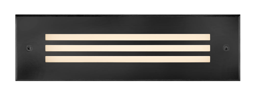 Hinkley 15335SSB 12V LED Large Louvered Brick Light