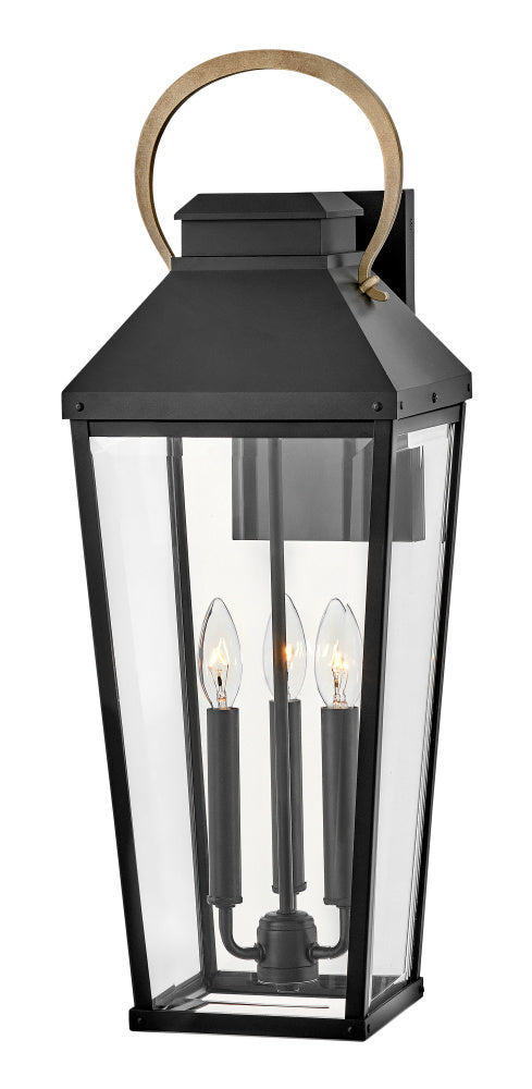 Hinkley 17505BK Large Wall Mount Lantern