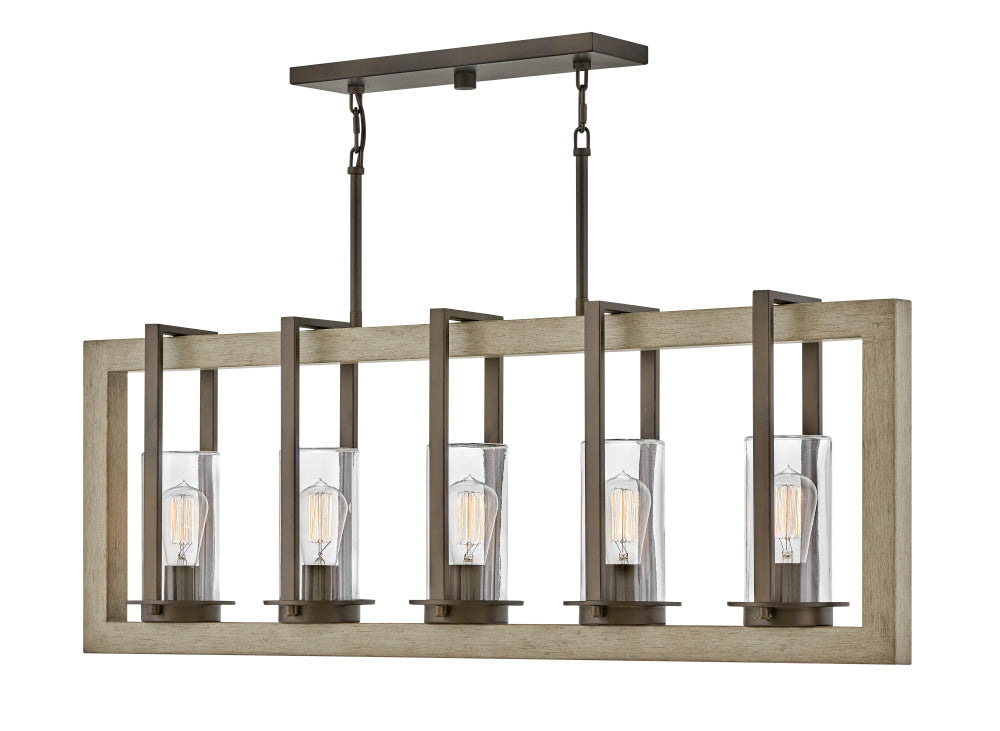 Hinkley 20035WB Medium Five Light Linear