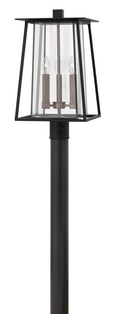 Hinkley 2101BK-LL Medium Post Mount Lantern