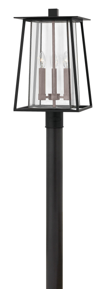 Hinkley 2101BK Medium Post Mount Lantern