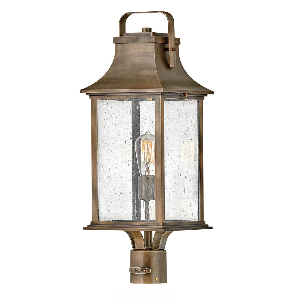 Hinkley 2391BU Large Post Mount Lantern