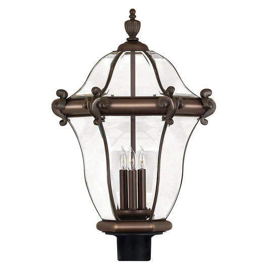 Hinkley 2447CB Extra Large Post Mount Lantern