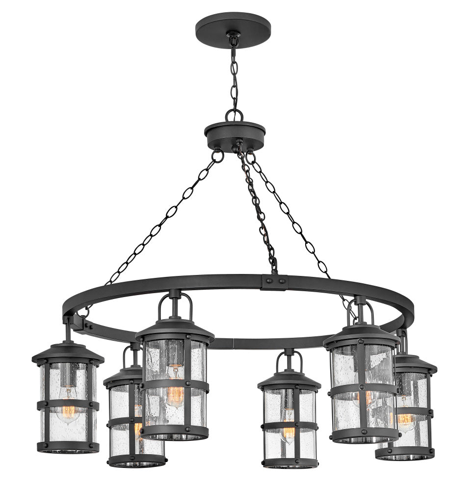 Hinkley 2689BK-LL Large Chandelier