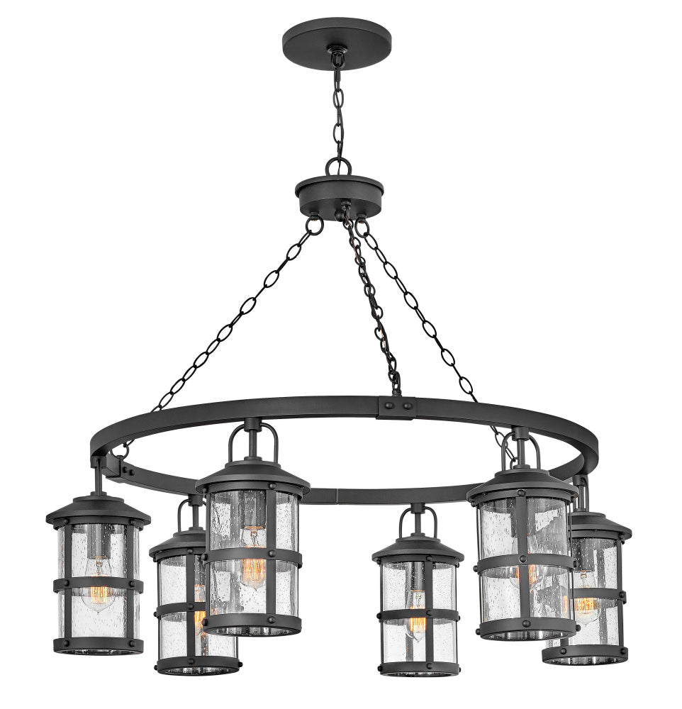 Hinkley 2689BK Large Chandelier