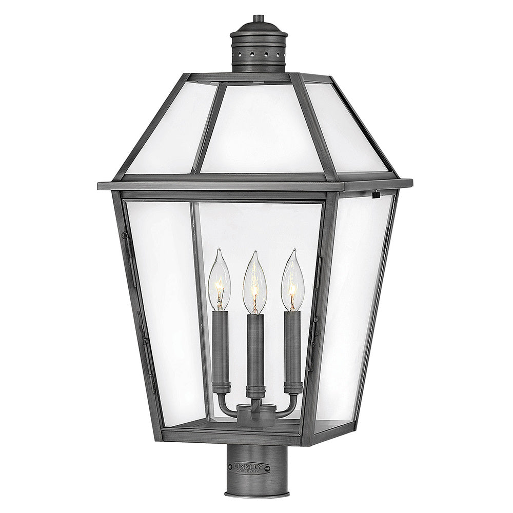 Hinkley 2771BLB Large Post Mount Lantern