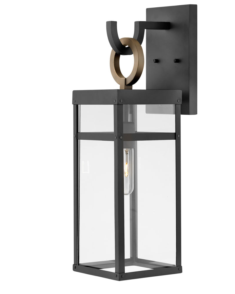 Hinkley 2804BK-LL Medium Wall Mount Lantern