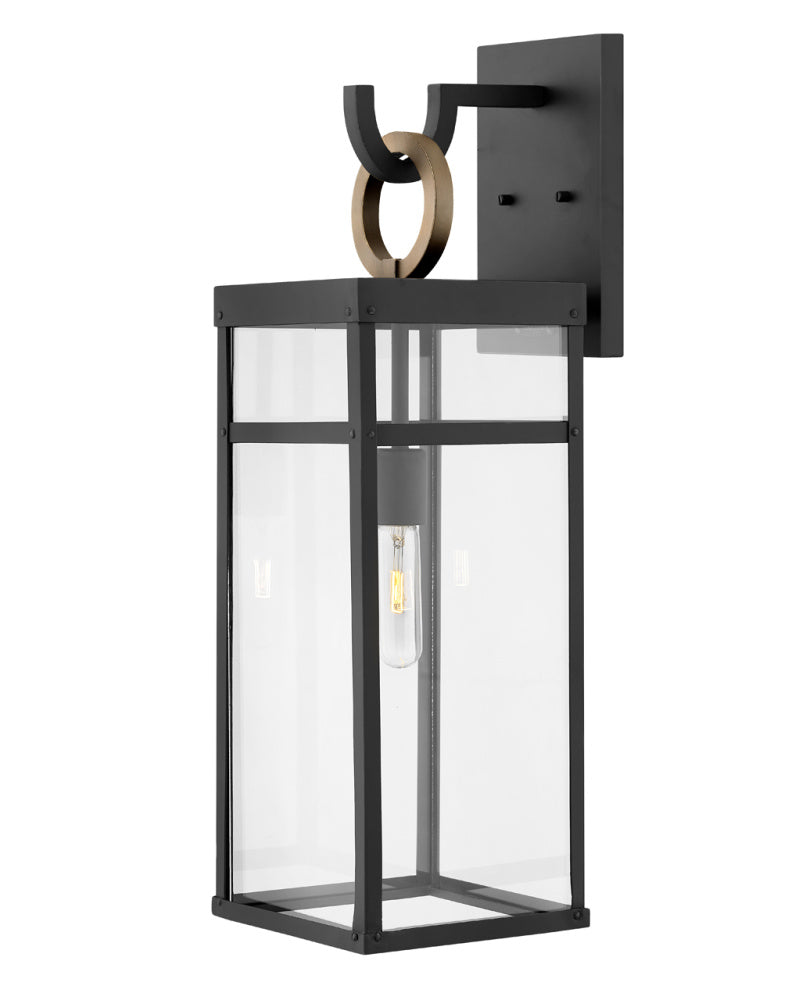 Hinkley 2805BK-LL Large Wall Mount Lantern