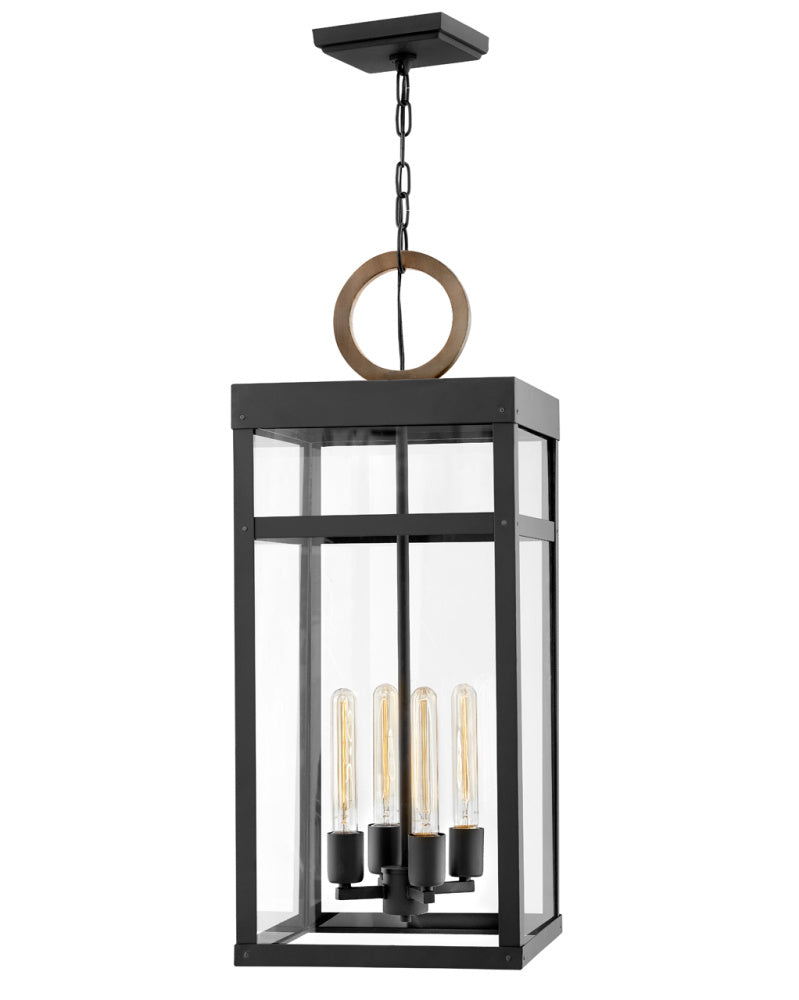 Hinkley 2808BK-LL Grande Hanging Lantern