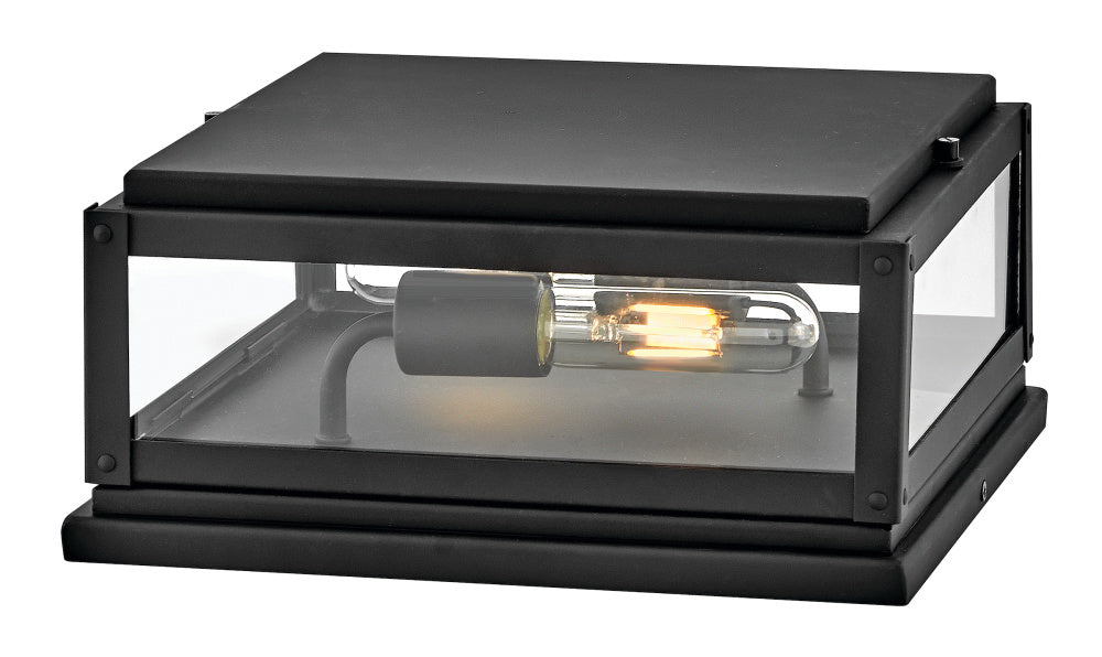 Hinkley 28858BK-LV Small Pier Mount Lantern